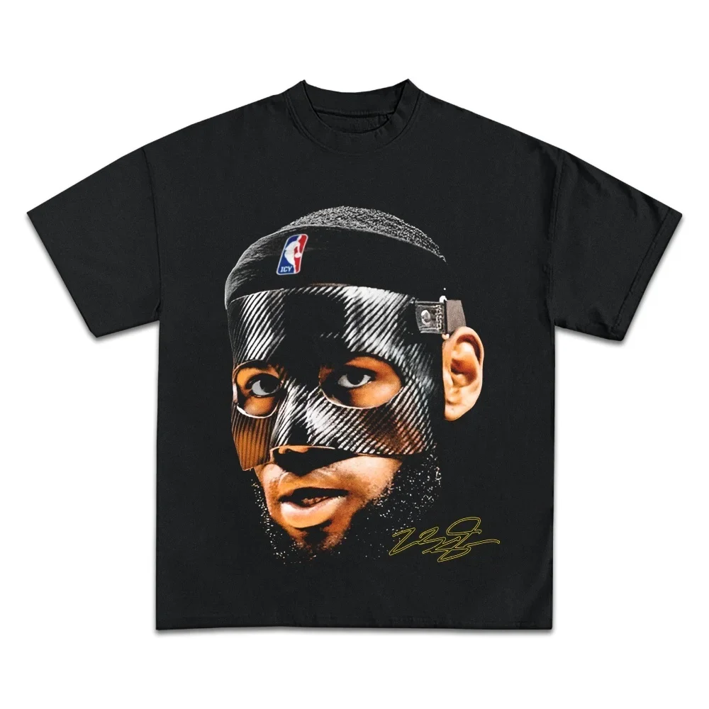 Lebron James Basketbal Ster T- - Streetwear Brand Vintage recensie en prijs