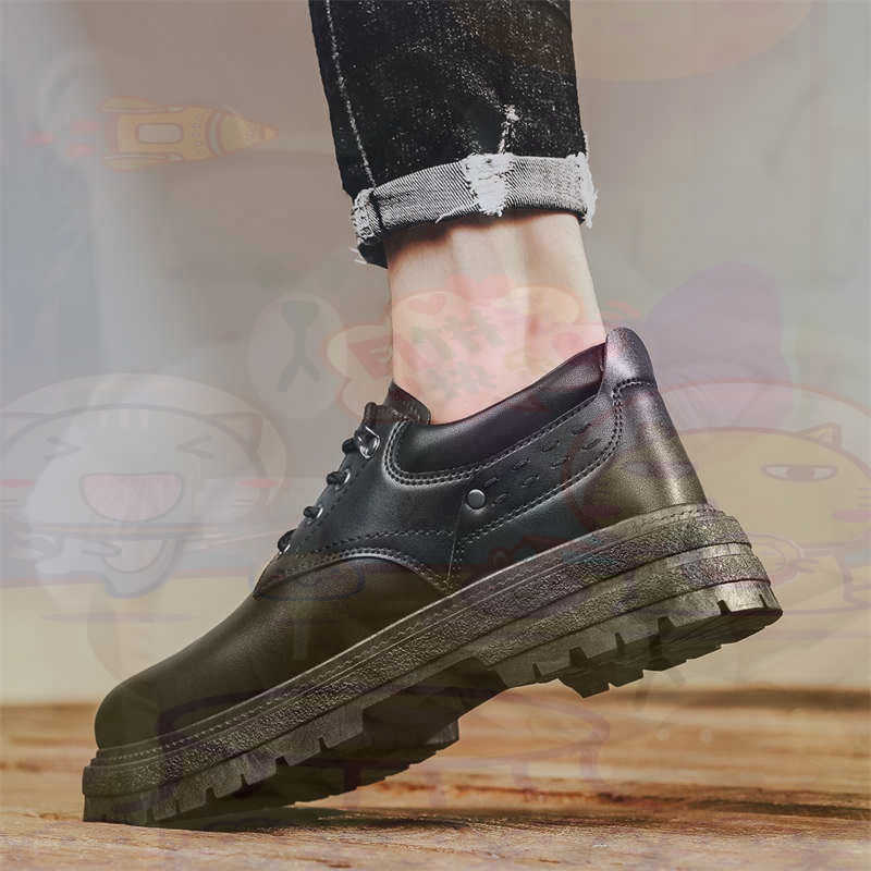 Donker natuurlijk leer Mode-sn - Streetwear Brand Vietnam recensie en prijs