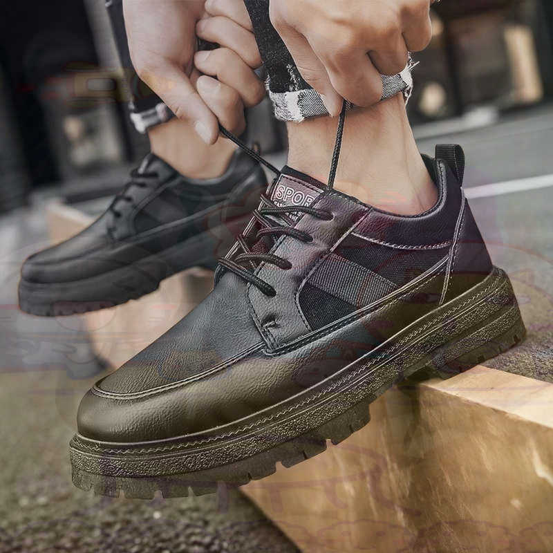 Donker natuurlijk leer Mode-sn - Streetwear Brand Vietnam recensie en prijs