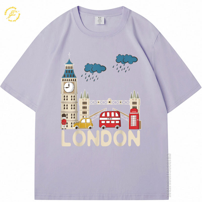 Regenachtige Londen T-shirt Le - Streetwear Brand London recensie en prijs