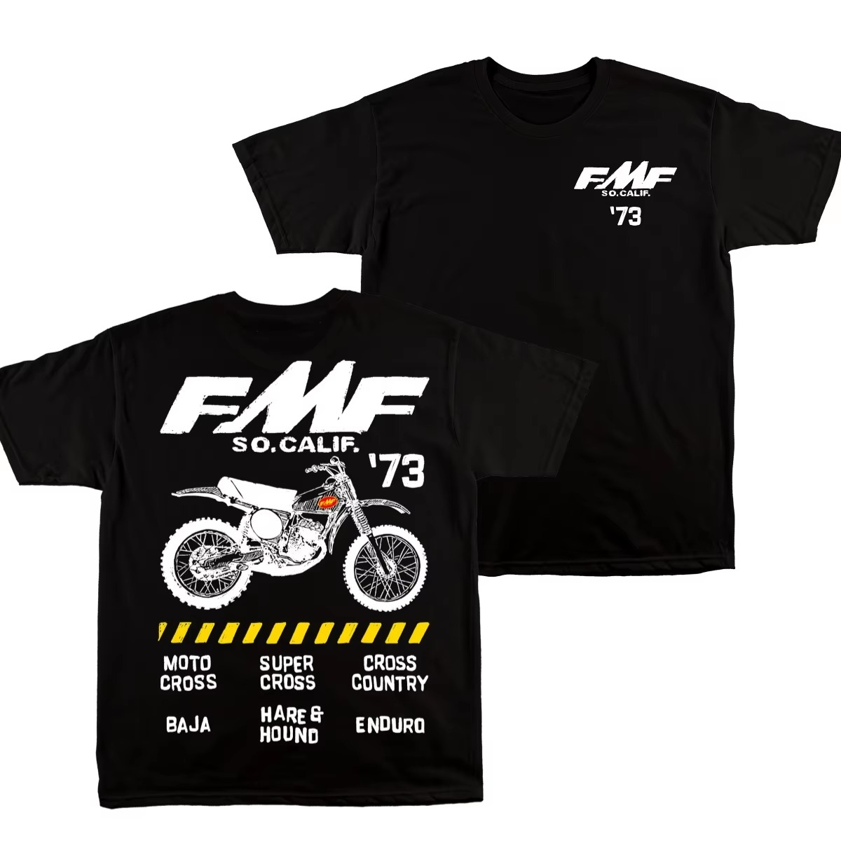 Zwart FMF Vintage Dirt Bike 19 - Streetwear Brand Vintage recensie en prijs