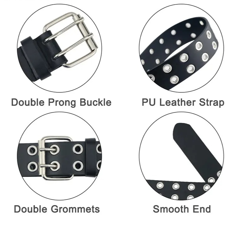 Dames Punk Goth Riemen Merk Le - Streetwear Brand Belts recensie en prijs